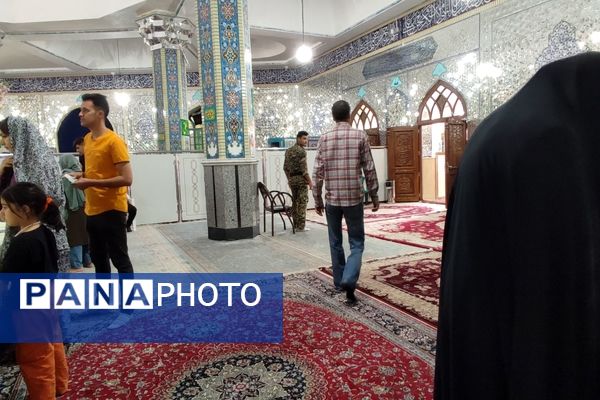 انتخابات ریاست‌جمهوری در بقعه متبرکه بی‌بی شطیطه نیشابور