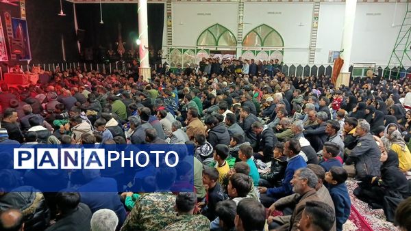 مراسم عزاداری شام شهادت حضرت زهرا (س) در کاشمر