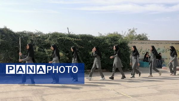 المپیاد ورزشی درون مدرسه ای در دبیرستان حاج مهدی روحانی خلیل آباد 