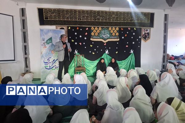 نوگلان فاطمی دبستان پروین فیروزکوه در آغوش مهربانی