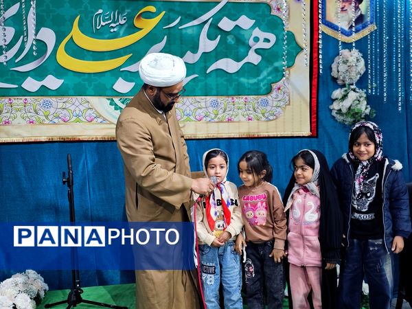 جشنی ماندگار در مهدیه عنبرآباد با طنین نام علی (ع)