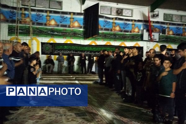 شور حسینی در شب چهارم محرم 1404 در هیات فرهنگیان ناحیه ۳ شیراز 