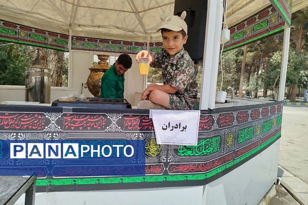  برگزاری مراسم سوگواره احلی من العسل در امامزاده حضرتین شهرستان قدس