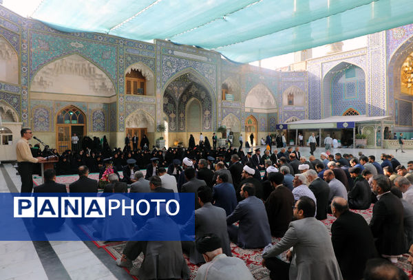 تجدید میثاق معلمان قم با شهیدان