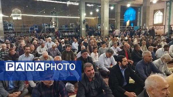 نماز عبادی و سیاسی جمعه همزمان با آغاز هفته نیروی انتظامی در نیشابور