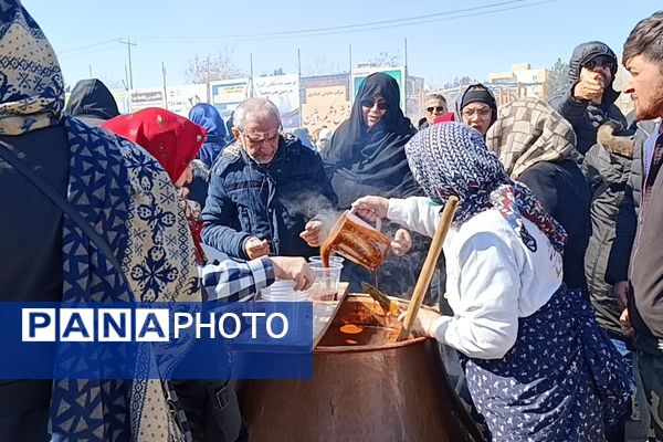 برگزاری جشنواره پخت سمنو در بجنورد 