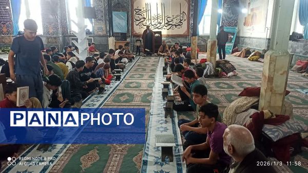 عتکاف نوجوانان، فرصتی برای پرواز در آسمان بندگی