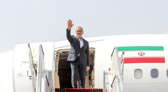 رئیس‌جمهور اسلام‌آباد را به مقصد تهران ترک کرد