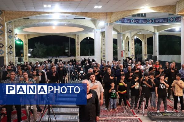 عزاداری محرم‌الحرام همراه با مراسم هفت شهید دکتر سید داوود شیروانی بروجنی