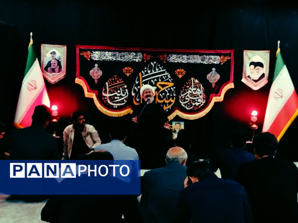 امام جمعه کاشمر در جمع عزاداران خانگی