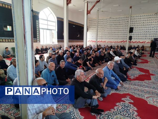 مراسم بزرگداشت سالگرد ارتحال امام خمینی (ره) و شهدای قیام ۱۵خرداد در هیئت رزمندگان کاشمر