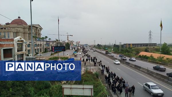پیاده‌روی اربعین حسینی در آمل 