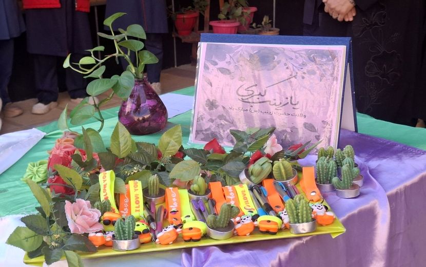 جشن ولادت حضرت زینب(س) در دبیرستان سردار سلیمانی ۳