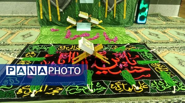 عطر رضوان در آسمان ریحانه النبی؛ محفل انس با قرآن کریم و سوگواره فاطمی با طنین کلام حق و یاد زهرا (س)