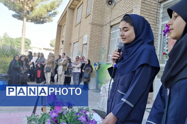 زنگ مهر، آغاز بهار تعلیم و تربیت در دبیرستان شهید هاشمی نژاد نیشابور