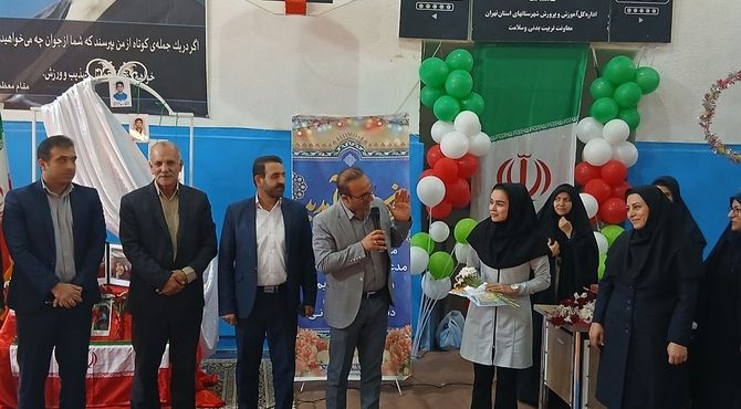 برگزاری المپیاد ورزشی درون مدرسه ای در منطقه ی رودهن