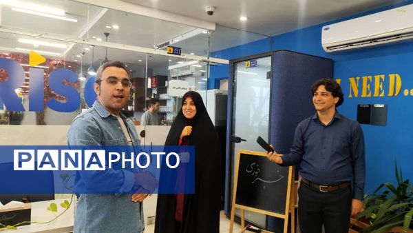 بازدید خبرنگاران و اعضای بسیج رسانه از دفتر «خبرفوری» در مشهد