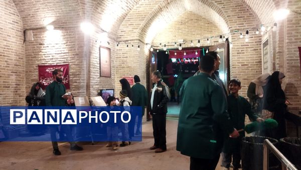 گذری بر چایخانه حضرت فاطمه زهرا در مسجد جامع نیشابور 