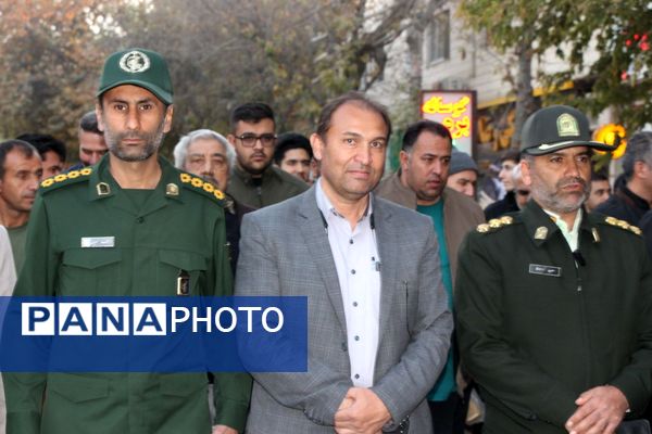 آیین استقبال از شهدای گمنام در سملقان