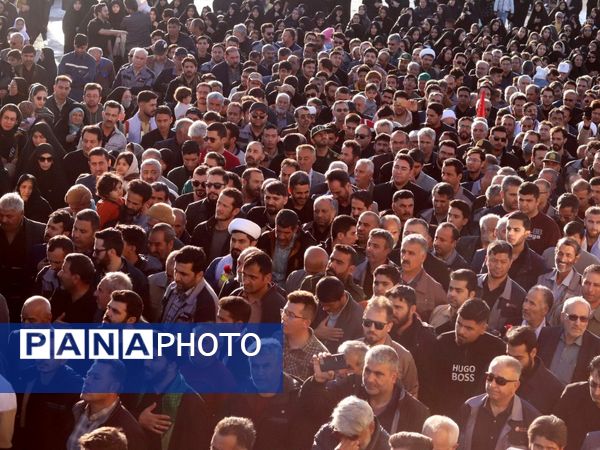 تشییع شهدای گمنام در جاجرم