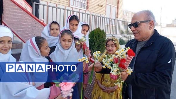 قدردانی از خیر مدرسه ساز در روز میلاد حضرت علی(ع)