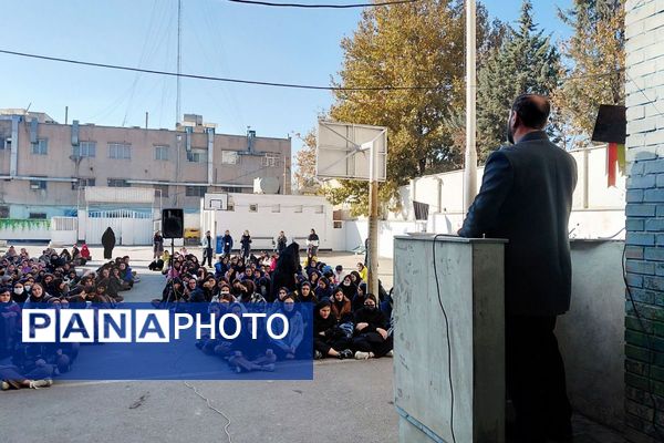  مراسم عزاداری حضرت زهرا (س) در مدرسه الزهرا  پردیس