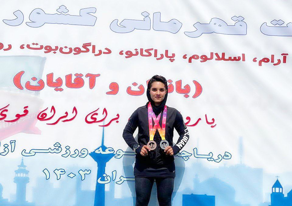 دانش‌آموز قایقران تبریزی، مدال نقره مسابقات کشوری را کسب کرد