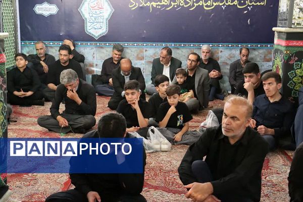 برگزاری مراسم سوگواره‌ی اباعبدالله الحسین (ع) و یادمان شهدای اقتدار وطن در آستان مقدس امامزاده ابراهیم (ع) 