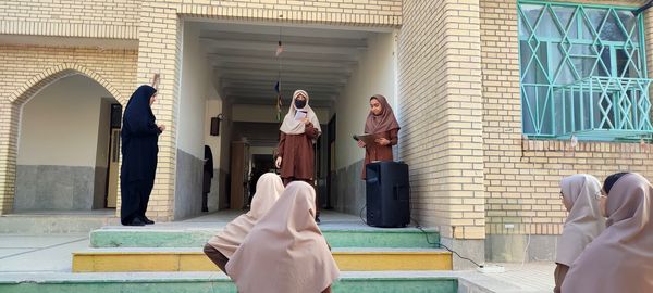بزرگداشت روز حافظ در مدرسه فروغ رضوان