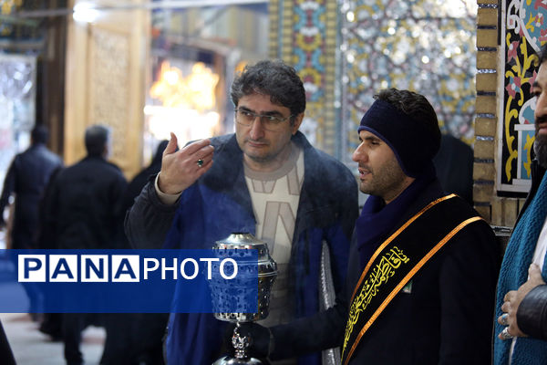 مراسم عزاداری سالروز شهادت امام هادی(ع) در حرم حضرت معصومه(س)