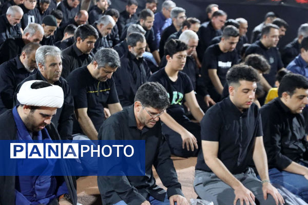 حضور دانش‌آموزان و معلمان در هیئت فرهنگیان اسلامشهر