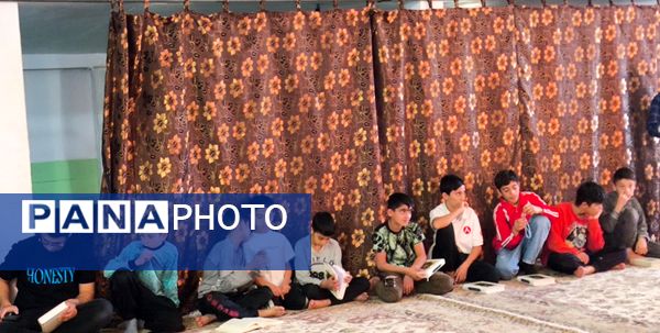 اعتکاف دانش آموزی در مساجد شهرستان مانه 