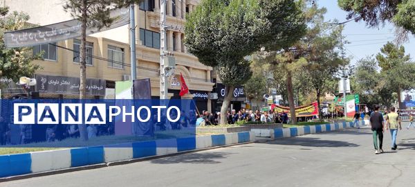 برگزاری مراسم عزاداری اربعین حسینی  در شیروان