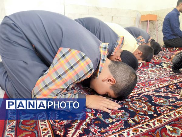 افتتاح نمازخانه در دبستان شهید پسندیده فدافن
