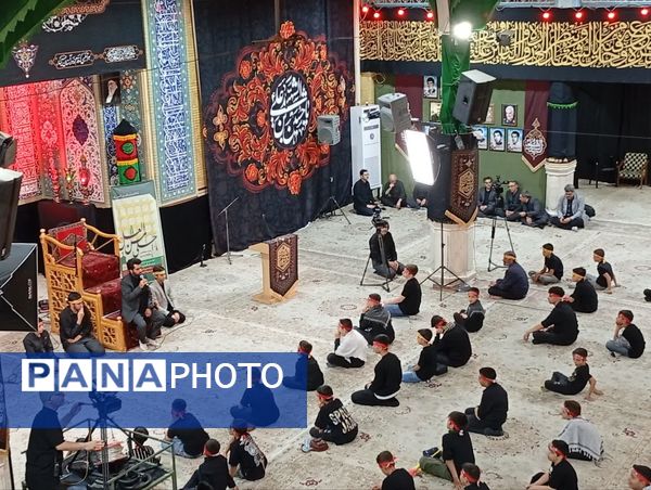 سوگواره «احلی من العسل» در حسینیه اعظم زنجان 