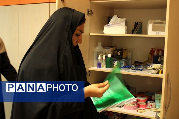 بازدید از مدرسه سعادت جهت برسی وضعیت ایمنی و بهداشت  براساس اصول آیین نامه بهداشت محیط مدارس