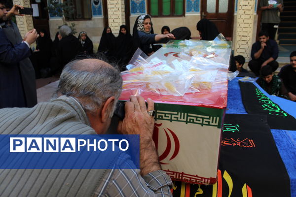 عطر خوش شهید خوشنام در بندپی شرقی