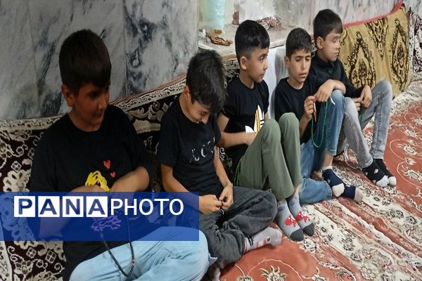 عزاداری شب هشتم ماه محرم در شهر بار 