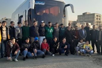 آخرین اعزام پسران ناحیه ۴ کرج به راهیان نور  