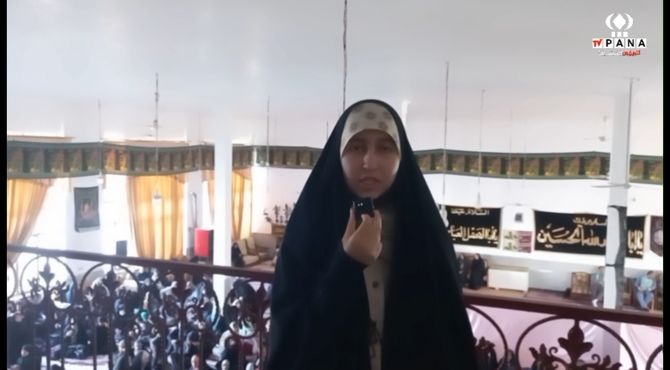 برگزاری مراسم جشن میلاد امام رضا(ع)در حسینیه مسجد جامع شهر شازند