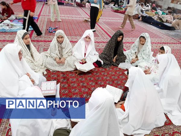دومین روز از اعتکاف دانش‌آموزی در مسجد امام حسن شهرستان گالیکش