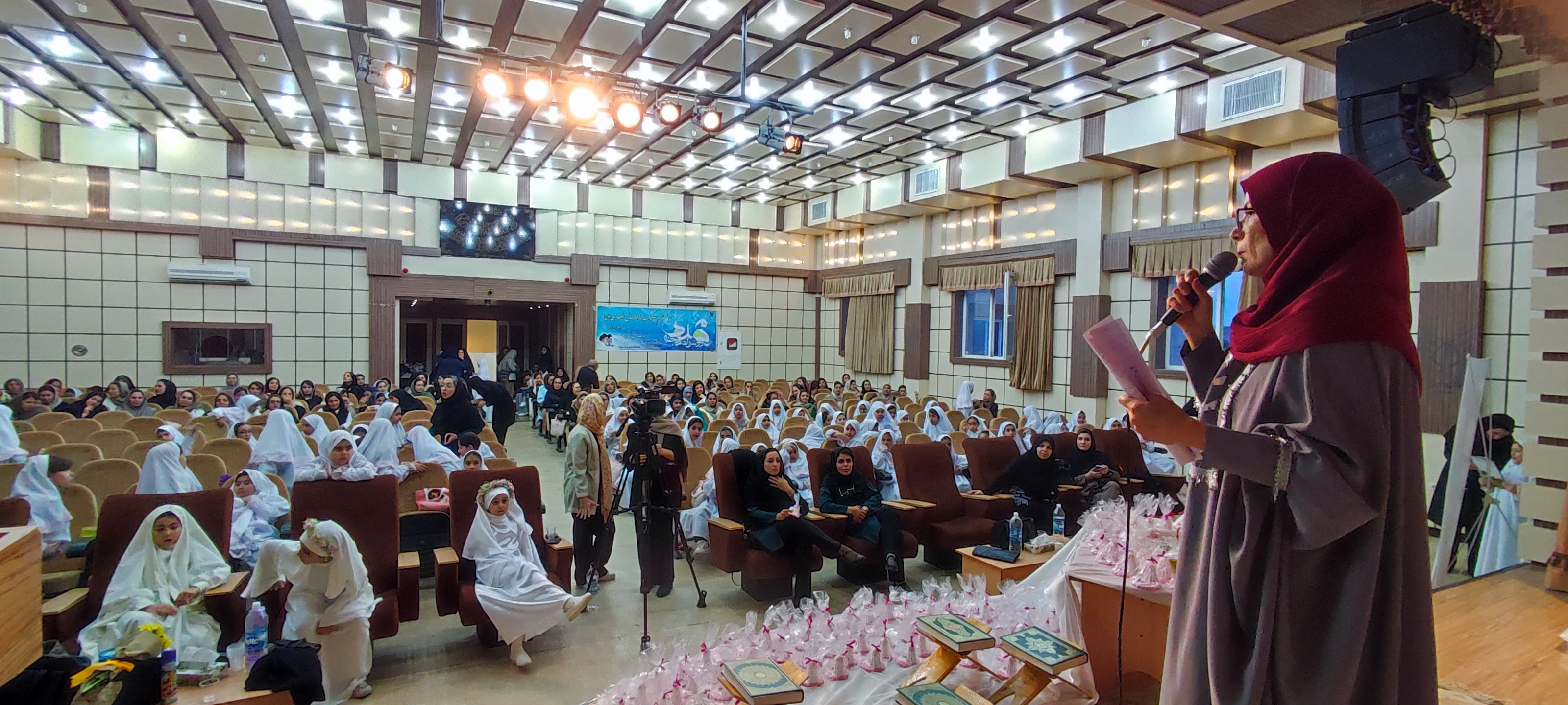 برگزاری جشن تکلیف ۱٠٠ دانش آموز دختر شیروانی