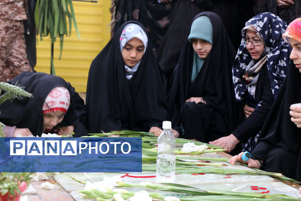 گلباران مزار شهدای گمنام قم در ایام الله دهه فجر