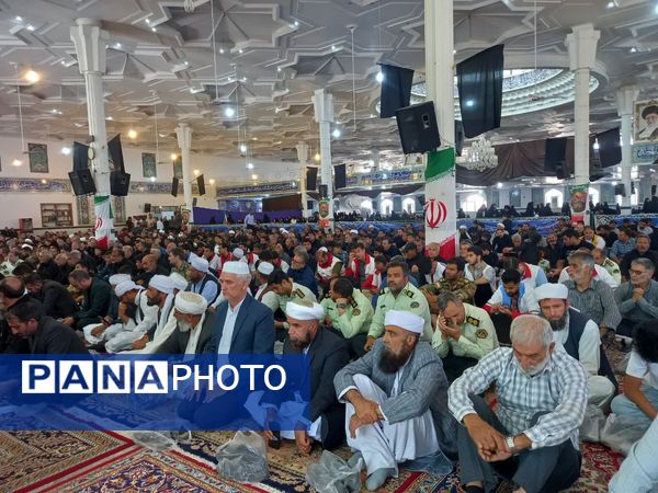 بزرگداشت شهدای اقتدار با حضور مردم شیعه و اهل سنت تربت‌جام
