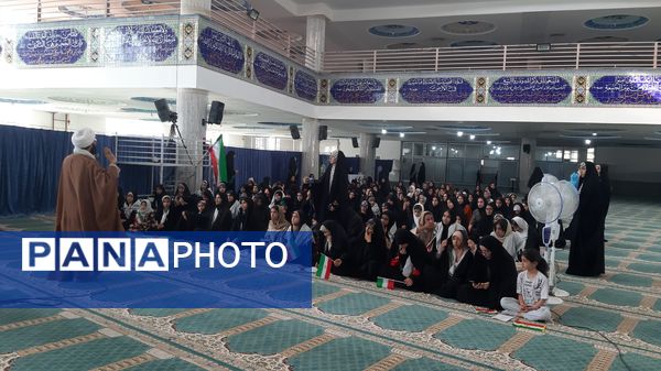 هیات دخترانه این‌بار از نوع حماسی در شهرستان لردگان