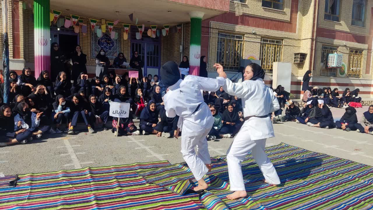 مسابقات ورزشی دانش‌آموزی در شهرستان مرودشت