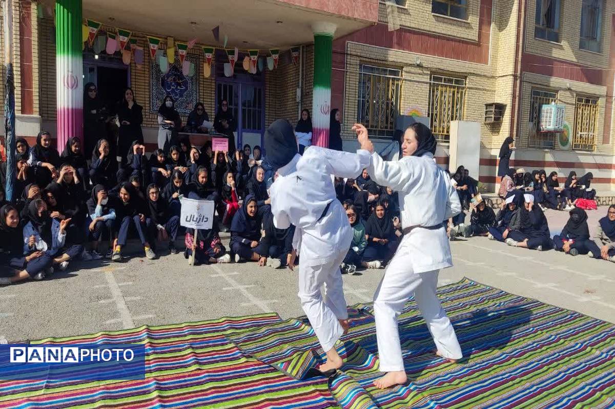 مسابقات ورزشی دانش‌آموزی در شهرستان مرودشت