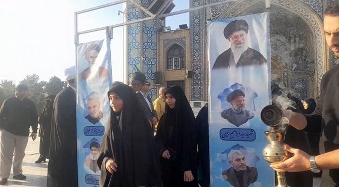 نخستین کاروان دختران  ناحیه ۴ کرج راهی سرزمین نور شد