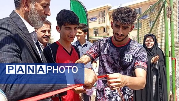 آیین افتتاح طرح «میدان همدلی» در مدارس ناحیه 2 کرج و شهرستان فردیس  