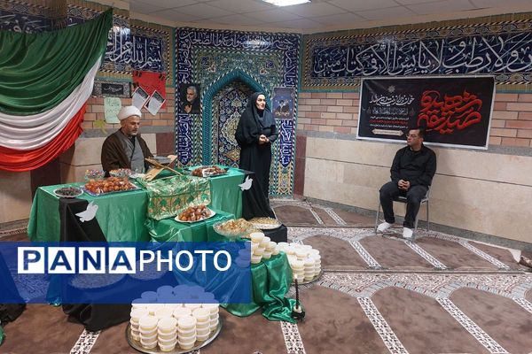 موج عشق به دخت پیامبر(ص) در مدارس فیروزکوه طنین‌انداز شد